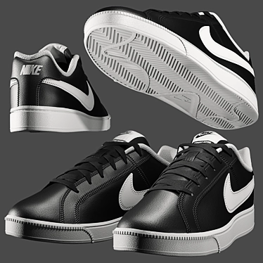 Sleek Nike Court Royale for Athletes 3D model image 1 