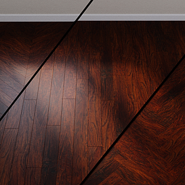 Quick-Step Coffee Hickory Laminate 3D model image 1 