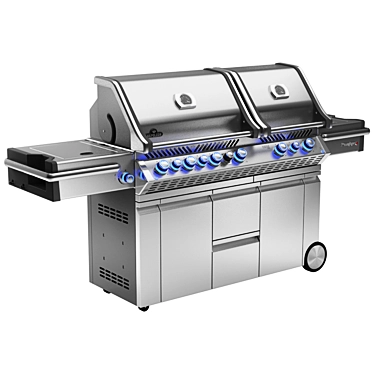 Napoleon Prestige PRO 825 RSBI: Ultimate Gas Grill BBQ 3D model image 1 