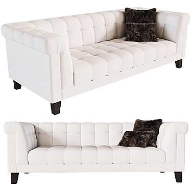 Contemporary Hamilton Gramercy Sofa 3D model image 1 