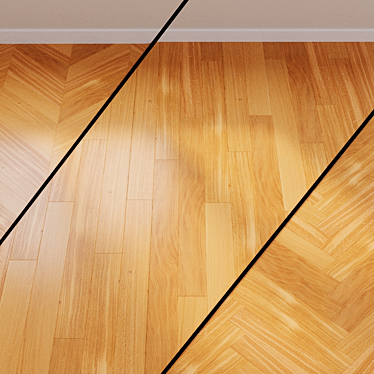 Quick-Step Castello Noble Oak Satin Parquet 3D model image 1 