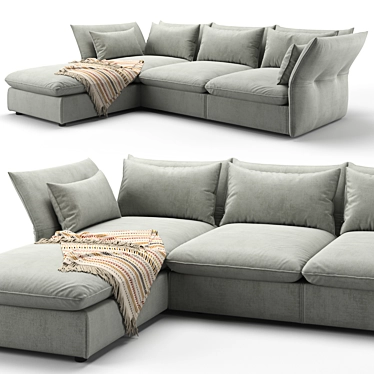 Mariposa: The Ultimate Comfort Sofa 3D model image 1 