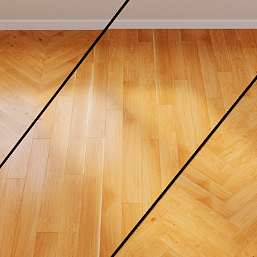 Quick-Step Compact Natural Oak Matt 3D model image 1 