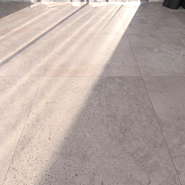 Hyper Gray Floor - Modern and Versatile 3D model image 1 