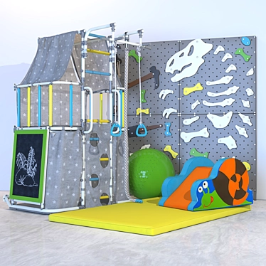 Indigo Modular Play System 3D model image 1 