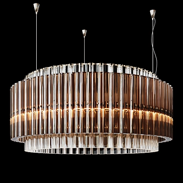 Sleek & Sophisticated: Italamp Carmen Pendant 3D model image 1 