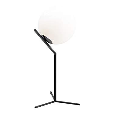 Sleek and Stylish Flos T-Black 3D model image 1 