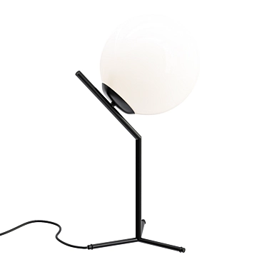 Sleek Black Table Lamp: Flos Table 1 3D model image 1 