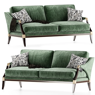 Regal Caracole Sofa 3D model image 1 