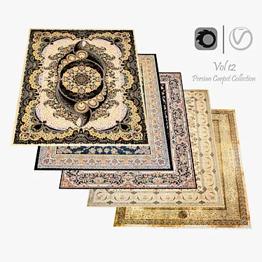 Luxury Persian Rugs - Vol. 12 3D model image 1 