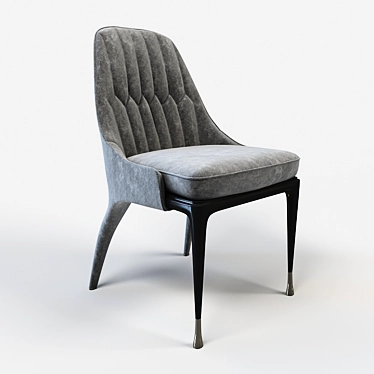Elegant Palmyra Chair: Perfect Blend of Style 3D model image 1 