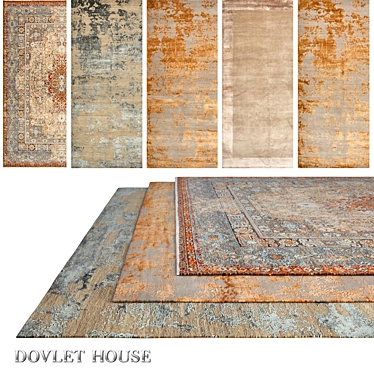 Title: Luxurious Carpets by DOVLET HOUSE (646) 3D model image 1 