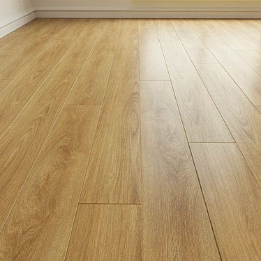 Premium Laminate Flooring: Select Midland Oak 22821 3D model image 1 