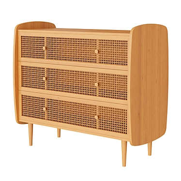 Laredoute Tempa Chest: Slick and Spacious 3D model image 1 