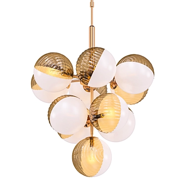 Glowing Elegance: Walton-More Pendant Lights 3D model image 1 