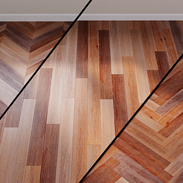 Goodwin Oak Alpen Parquet Board 3D model image 1 