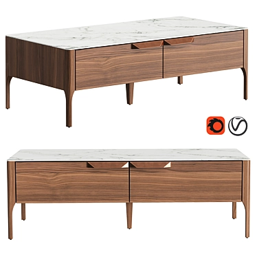 Coffee table CP1806-G Angel Cerda