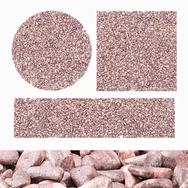 Zebra Marble Quarzite Pebbles (16-54 mm)