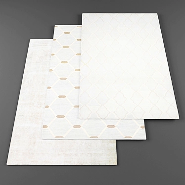 High Resolution Rugs (Set of 4) 3D model image 1 