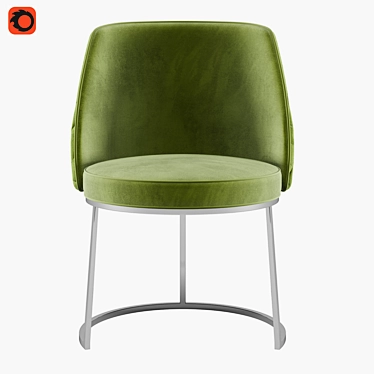 Modern Stockholm Chair ST06: Stylish Geometric Design 3D model image 1 