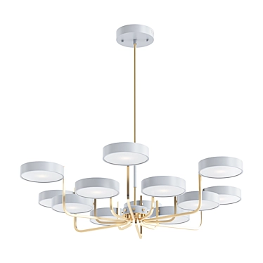 Elegant Illumination: TAVIS Pendant Light 3D model image 1 