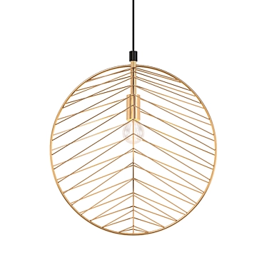 Ren Wil Ragtime Pendant: Modern Industrial Chic 3D model image 1 