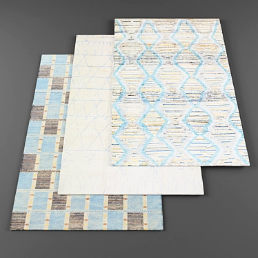 High Resolution Rug Set 3D model image 1 