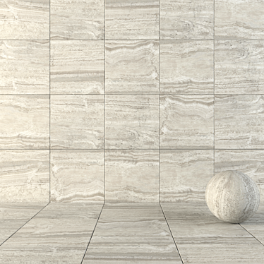  Flaviker Navona Gray Vein Tiles 3D model image 1 