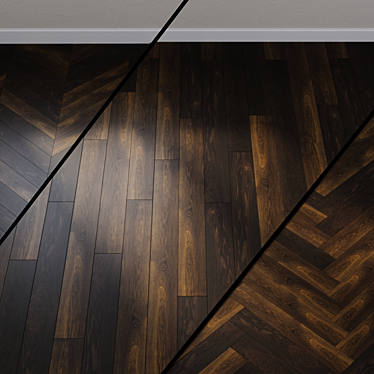 Haro Smoky Amber Oak Parquet 3D model image 1 