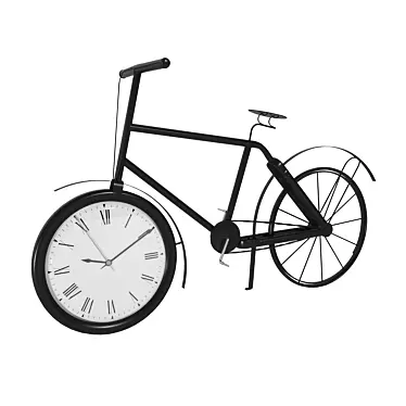  Futuristic TimeBicycle 26.1K Poly 3D model image 1 