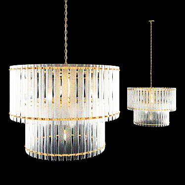 Sleek 2016 Light Fixture 3D model image 1 