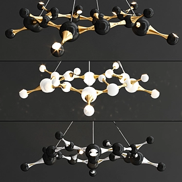 Delightfull Atomic Round Suspension 3D model image 1 