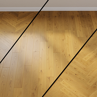 Haro Invisible Markant Oak Parquet 3D model image 1 