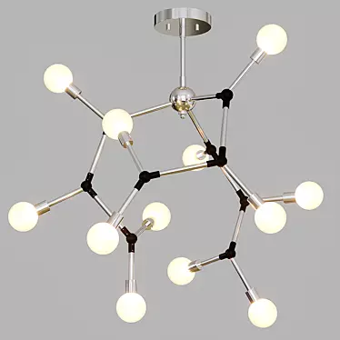 Anima Chandelier: Stunning 3D Max & Corona Compatible Design 3D model image 1 