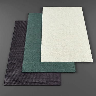  High-Resolution Rugs Bundle 3D model image 1 