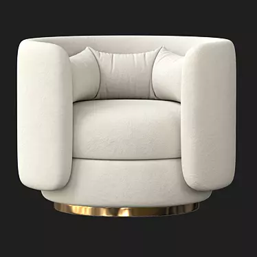 Modern Group Armchair: Philippe Malouin | SCP 3D model image 1 