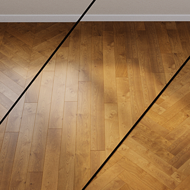 HARO Professional Parquet 4000 - Country House 2V in Mocca-Oak 3D model image 1 