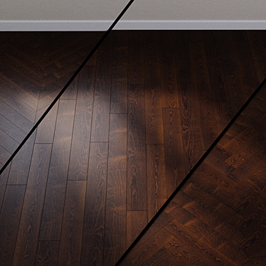 HARO 531772 Thermo Ash Parquet: Elegant and Versatile 3D model image 1 