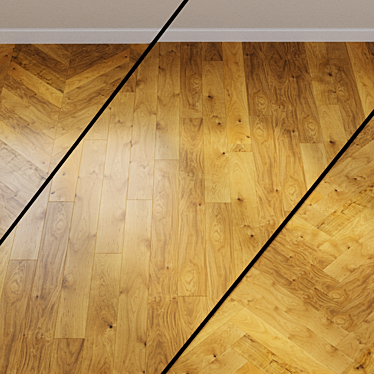 HARO PARQUET 4000 Oak Savage 180 4V 3D model image 1 