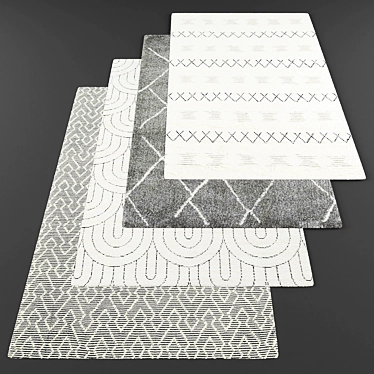 Modern Style Rug Collection 3D model image 1 