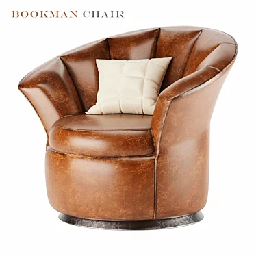 Elegant Reading Chair 3D model image 1 