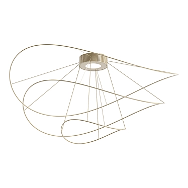 Axo Light Hoops Ceiling Light 3D model image 1 