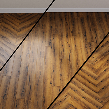 HARO Laminate Floor TRITTY 100 Gran Via - Authentic Oak 3D model image 1 