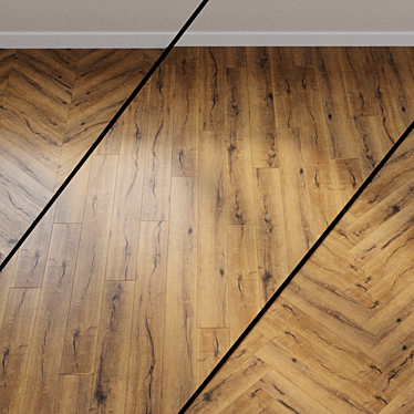 TRITTY 100 Gran Via 4V Oak Italica Laminate Flooring 3D model image 1 