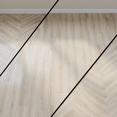 HARO TRITTY 90 Oak Dolomite Laminate Flooring 3D model image 1 