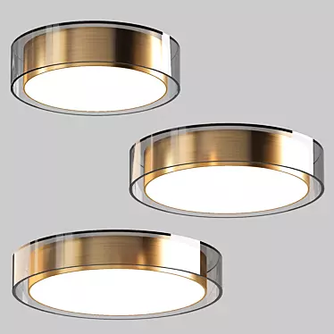Modern LED Ceiling Lamp 3D model image 1 