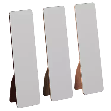  DIZY Modern Floor Mirror  3D model image 1 