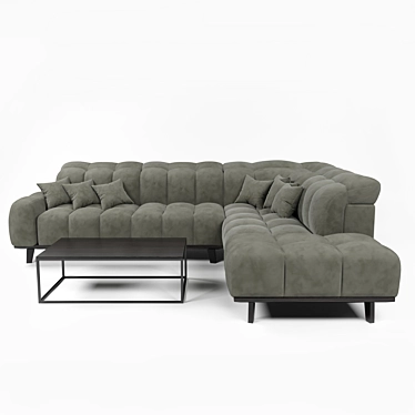Ultimate Comfort Sofa 3D model image 1 