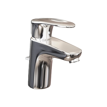 Roca Monodin-N Basin Mixer: Sleek Design, Aerated Spout 3D model image 1 