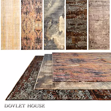 Luxurious Carpets by DOVLET HOUSE 3D model image 1 